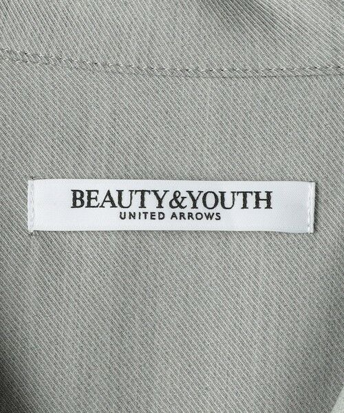 BEAUTY&YOUTH UNITED ARROWS / ビューティー&ユース ユナイテッドアローズ サロペット・オールインワン | ツイル オープンカラー オールインワン | 詳細21