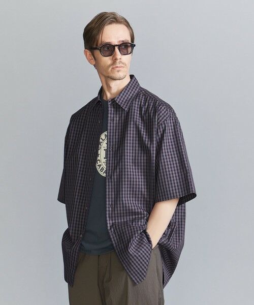 セール】 カラーギンガム レギュラーカラー グランデ シャツ （シャツ  