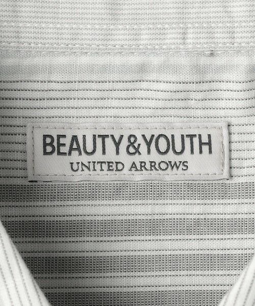 BEAUTY&YOUTH UNITED ARROWS / ビューティー&ユース ユナイテッドアローズ シャツ・ブラウス | マルチストライプ レギュラーフォルム ショートスリーブ シャツ | 詳細12