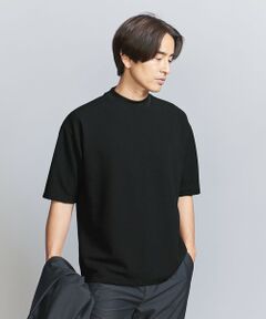 クール ペアスキン モックネック Tシャツ ‐接触冷感‐