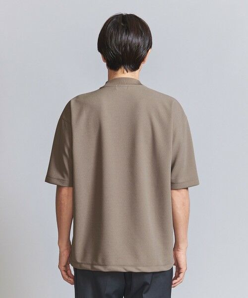 BEAUTY&YOUTH UNITED ARROWS / ビューティー&ユース ユナイテッドアローズ カットソー | クール ペアスキン モックネック Tシャツ ‐接触冷感‐ | 詳細10