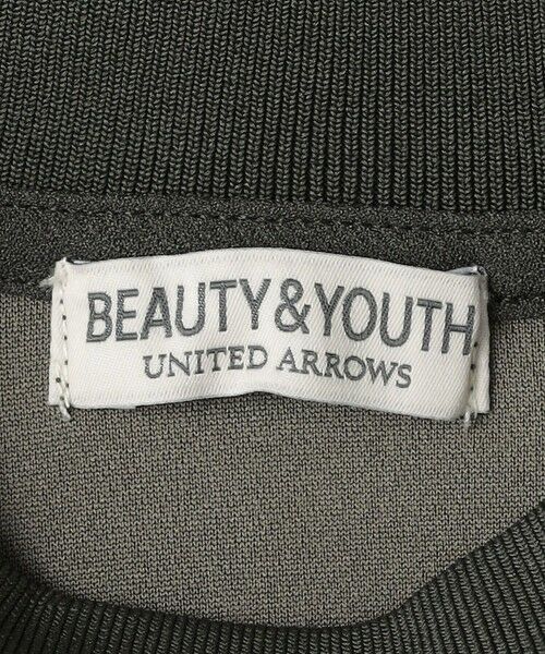 BEAUTY&YOUTH UNITED ARROWS / ビューティー&ユース ユナイテッドアローズ カットソー | クール ペアスキン モックネック Tシャツ ‐接触冷感‐ | 詳細19