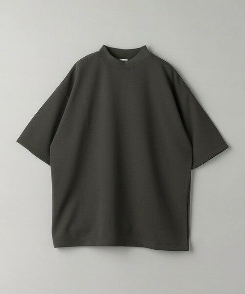 BEAUTY&YOUTH UNITED ARROWS / ビューティー&ユース ユナイテッドアローズ カットソー | クール ペアスキン モックネック Tシャツ ‐接触冷感‐ | 詳細14