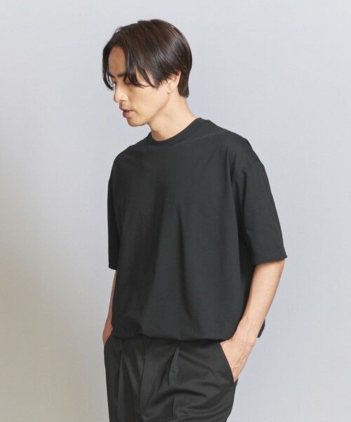 BEAUTY&YOUTH UNITED ARROWS / ビューティー&ユース ユナイテッドアローズ カットソー | グリッドドット アジャスト クルーネック Tシャツ | 詳細3