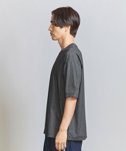 BEAUTY&YOUTH UNITED ARROWS / ビューティー&ユース ユナイテッドアローズ カットソー | グリッドドット アジャスト クルーネック Tシャツ | 詳細14