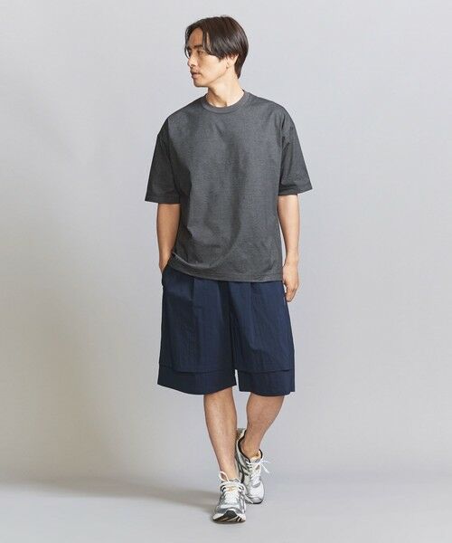 BEAUTY&YOUTH UNITED ARROWS / ビューティー&ユース ユナイテッドアローズ カットソー | グリッドドット アジャスト クルーネック Tシャツ | 詳細11