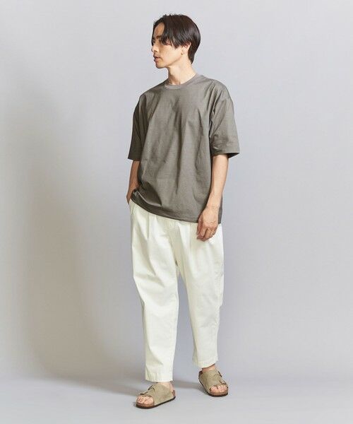 BEAUTY&YOUTH UNITED ARROWS / ビューティー&ユース ユナイテッドアローズ カットソー | グリッドドット アジャスト クルーネック Tシャツ | 詳細26