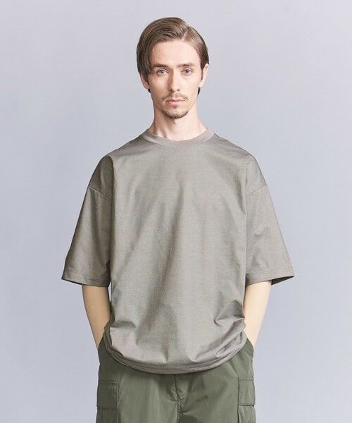 BEAUTY&YOUTH UNITED ARROWS / ビューティー&ユース ユナイテッドアローズ カットソー | グリッドドット アジャスト クルーネック Tシャツ | 詳細23