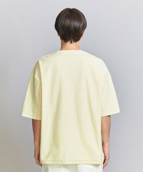 BEAUTY&YOUTH UNITED ARROWS / ビューティー&ユース ユナイテッドアローズ カットソー | スクラッチスラブ クルーネック Tシャツ | 詳細20