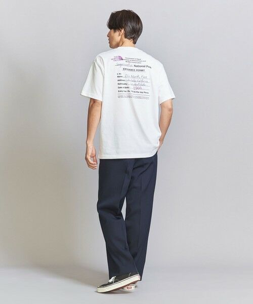 BEAUTY&YOUTH UNITED ARROWS / ビューティー&ユース ユナイテッドアローズ カットソー | ＜THE NORTH FACE＞  エントランスパーミッション Tシャツ | 詳細3