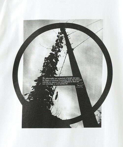 BEAUTY&YOUTH UNITED ARROWS / ビューティー&ユース ユナイテッドアローズ カットソー | 【別注】 ＜ETHOS＞ Circle A Tシャツ | 詳細12