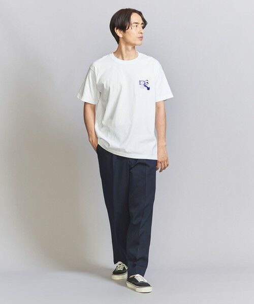 BEAUTY&YOUTH UNITED ARROWS / ビューティー&ユース ユナイテッドアローズ カットソー | 【別注】 ＜ETHOS＞ Circle A Tシャツ | 詳細2