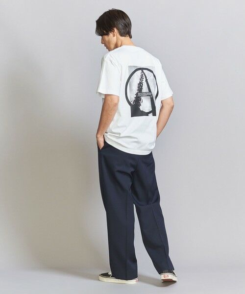 BEAUTY&YOUTH UNITED ARROWS / ビューティー&ユース ユナイテッドアローズ カットソー | 【別注】 ＜ETHOS＞ Circle A Tシャツ | 詳細3