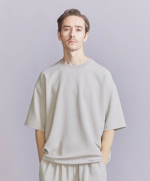 エア ドビー トリム クルーネック Tシャツ -ストレッチ 吸水速乾性  