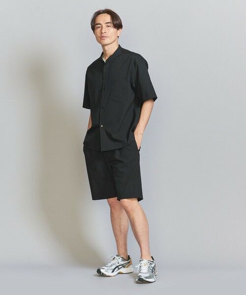 BEAUTY&YOUTH UNITED ARROWS / ビューティー&ユース ユナイテッドアローズ ショート・ハーフ・半端丈パンツ | KOMATSU PACK トロピカル 1P ショートパンツ -セットアップ対応 ストレッチ- | 詳細7