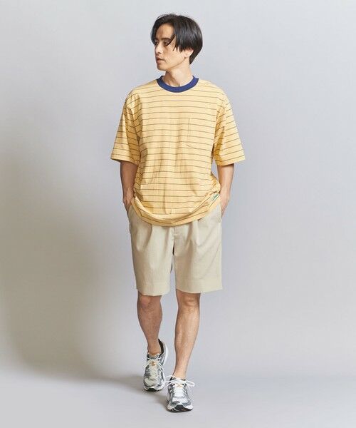 BEAUTY&YOUTH UNITED ARROWS / ビューティー&ユース ユナイテッドアローズ ショート・ハーフ・半端丈パンツ | KOMATSU PACK トロピカル 1P ショートパンツ -セットアップ対応 ストレッチ- | 詳細9