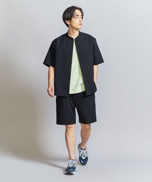 BEAUTY&YOUTH UNITED ARROWS / ビューティー&ユース ユナイテッドアローズ ショート・ハーフ・半端丈パンツ | KOMATSU PACK トロピカル 1P ショートパンツ -セットアップ対応 ストレッチ- | 詳細26