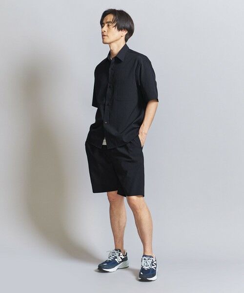 BEAUTY&YOUTH UNITED ARROWS / ビューティー&ユース ユナイテッドアローズ ショート・ハーフ・半端丈パンツ | KOMATSU PACK トロピカル 1P ショートパンツ -セットアップ対応 ストレッチ- | 詳細27