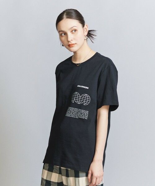 BEAUTY&YOUTH UNITED ARROWS / ビューティー&ユース ユナイテッドアローズ Tシャツ | ＜Salomon＞Globe Graphic Tシャツ | 詳細1