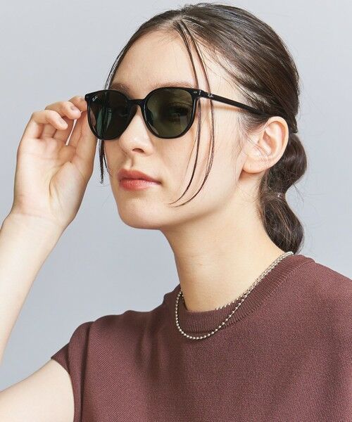 BEAUTY&YOUTH UNITED ARROWS / ビューティー&ユース ユナイテッドアローズ サングラス・メガネ | ＜Ray-Ban＞Elliot ブラック ファッション用グラス | 詳細1