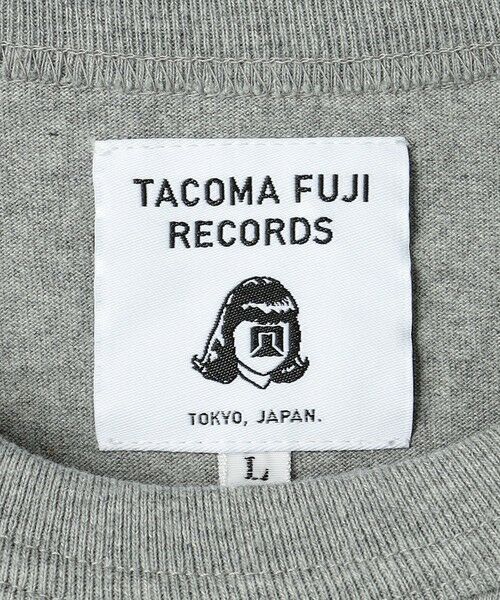 BEAUTY&YOUTH UNITED ARROWS / ビューティー&ユース ユナイテッドアローズ カットソー | ＜TACOMA FUJI RECORDS＞ LOGO MARK Tシャツ | 詳細6