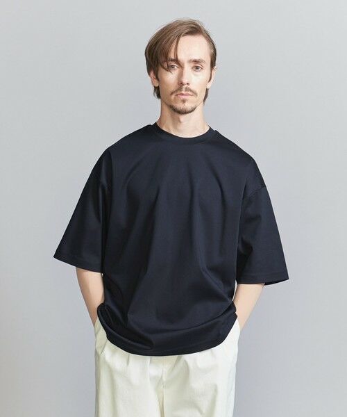 BEAUTY&YOUTH UNITED ARROWS / ビューティー&ユース ユナイテッドアローズ カットソー | スーパークール ワイドテーパード クルーネック カットソー -接触冷感- | 詳細19