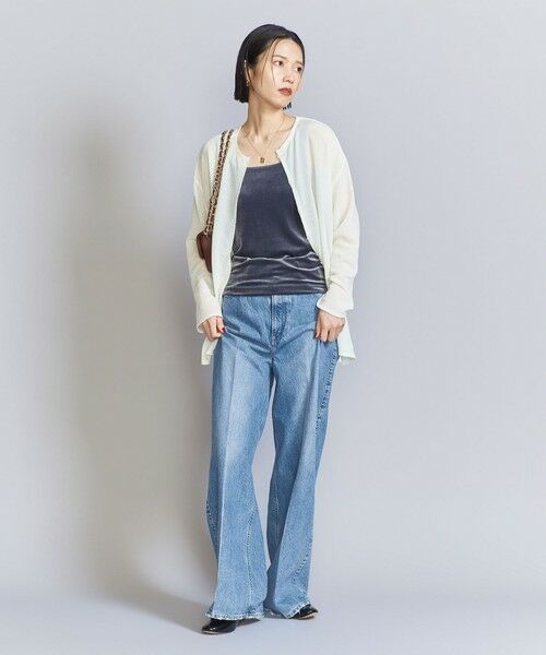 BEAUTY&YOUTH UNITED ARROWS / ビューティー&ユース ユナイテッドアローズ デニムパンツ | ＜upper hights＞THE SISTER ワイドストレート デニムパンツ | 詳細2