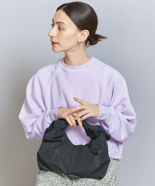 BEAUTY&YOUTH UNITED ARROWS / ビューティー&ユース ユナイテッドアローズ ショルダーバッグ | ギャザー リボンハンドル ショルダーバッグ -2WAY- | 詳細1