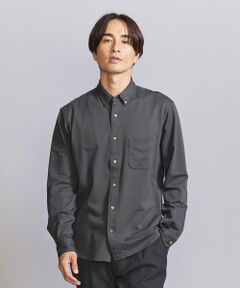 クイック シャンブレー ボタンダウン シャツ ‐ストレッチ‐