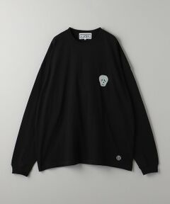 ＜ESPOIR＞ スカル エンブロイダリー ロングスリーブ Tシャツ