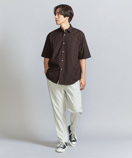 BEAUTY&YOUTH UNITED ARROWS / ビューティー&ユース ユナイテッドアローズ シャツ・ブラウス | HI-LINE ギザ オーガニック ノーブル レギュラーシャツ | 詳細5