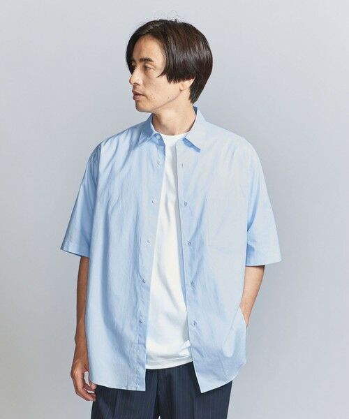 BEAUTY&YOUTH UNITED ARROWS / ビューティー&ユース ユナイテッドアローズ シャツ・ブラウス | HI-LINE ギザ オーガニック ノーブル レギュラーシャツ | 詳細22