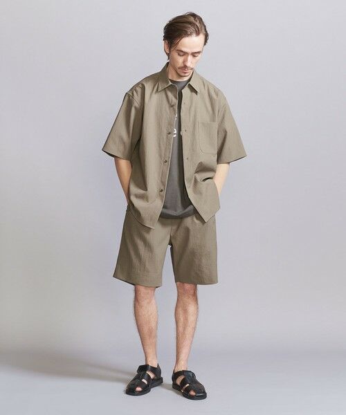 BEAUTY&YOUTH UNITED ARROWS / ビューティー&ユース ユナイテッドアローズ シャツ・ブラウス | KOMATSU PACK トロピカル レギュラー ショートスリーブ シャツ -セットアップ対応- | 詳細1