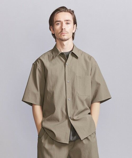 BEAUTY&YOUTH UNITED ARROWS / ビューティー&ユース ユナイテッドアローズ シャツ・ブラウス | KOMATSU PACK トロピカル レギュラー ショートスリーブ シャツ -セットアップ対応- | 詳細3