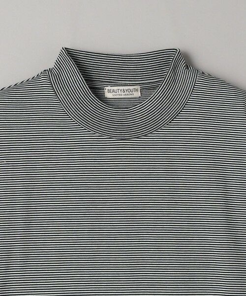 BEAUTY&YOUTH UNITED ARROWS / ビューティー&ユース ユナイテッドアローズ カットソー | クリア ボーダー ジャケット Tシャツ | 詳細4