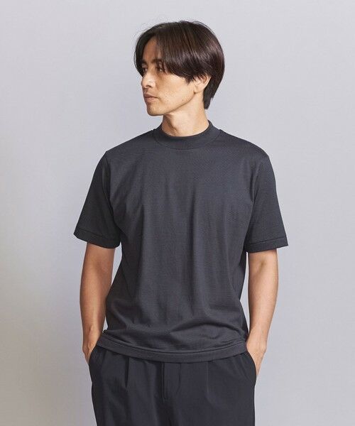 BEAUTY&YOUTH UNITED ARROWS / ビューティー&ユース ユナイテッドアローズ カットソー | クリア ボーダー ジャケット Tシャツ | 詳細6