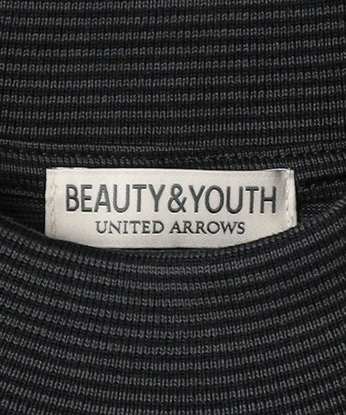 BEAUTY&YOUTH UNITED ARROWS / ビューティー&ユース ユナイテッドアローズ カットソー | クリア ボーダー ジャケット Tシャツ | 詳細18