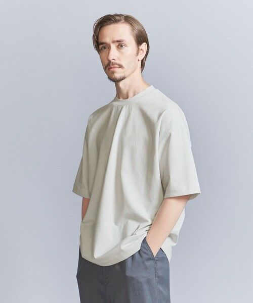 BEAUTY&YOUTH UNITED ARROWS / ビューティー&ユース ユナイテッドアローズ カットソー | WASHI ブレンド Tシャツ | 詳細1