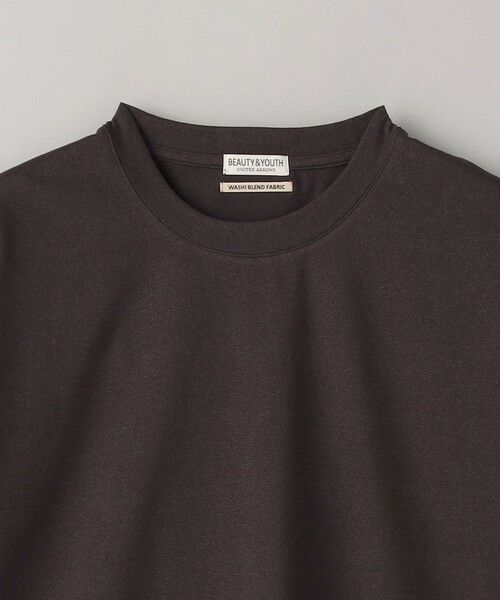 BEAUTY&YOUTH UNITED ARROWS / ビューティー&ユース ユナイテッドアローズ カットソー | WASHI ブレンド Tシャツ | 詳細10