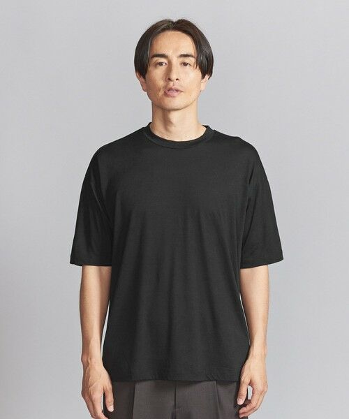 BEAUTY&YOUTH UNITED ARROWS / ビューティー&ユース ユナイテッドアローズ カットソー | 【別注】 ＜WOOL LABO（R）＞ シアー スラブ Tシャツ | 詳細5