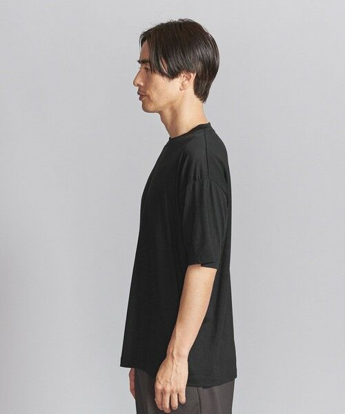 BEAUTY&YOUTH UNITED ARROWS / ビューティー&ユース ユナイテッドアローズ カットソー | 【別注】 ＜WOOL LABO（R）＞ シアー スラブ Tシャツ | 詳細6