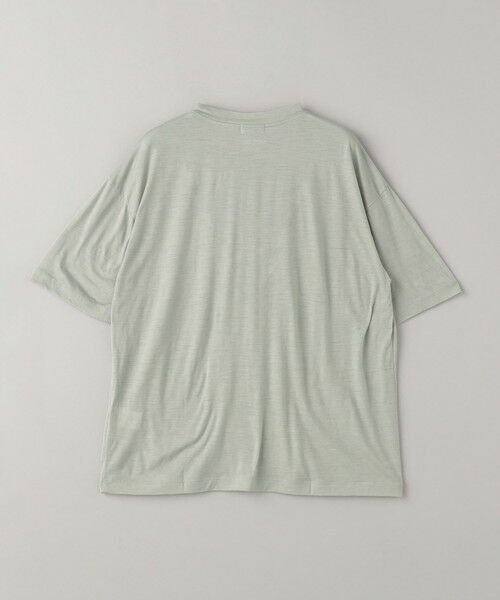 BEAUTY&YOUTH UNITED ARROWS / ビューティー&ユース ユナイテッドアローズ カットソー | 【別注】 ＜WOOL LABO（R）＞ シアー スラブ Tシャツ | 詳細14