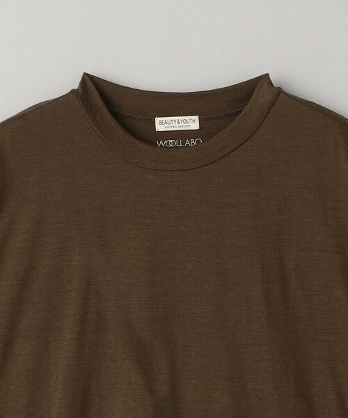 BEAUTY&YOUTH UNITED ARROWS / ビューティー&ユース ユナイテッドアローズ カットソー | 【別注】 ＜WOOL LABO（R）＞ シアー スラブ Tシャツ | 詳細24