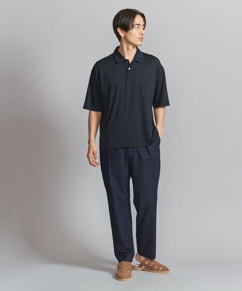 BEAUTY&YOUTH UNITED ARROWS / ビューティー&ユース ユナイテッドアローズ カットソー | 【別注】 ＜WOOL LABO（R）＞ 2ボタン ポロシャツ | 詳細7