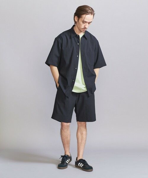 BEAUTY&YOUTH UNITED ARROWS / ビューティー&ユース ユナイテッドアローズ ショート・ハーフ・半端丈パンツ | KOMATSU PACK トロピカル 1P ショートパンツ -セットアップ対応 - | 詳細18