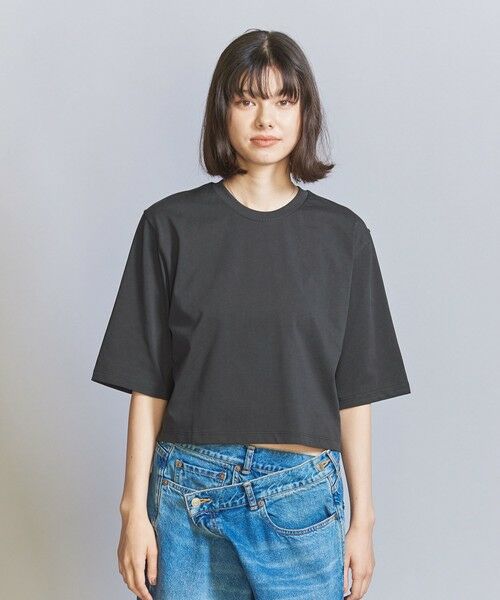 BEAUTY&YOUTH UNITED ARROWS / ビューティー&ユース ユナイテッドアローズ Tシャツ | コットン ベーシック Tシャツ | 詳細10