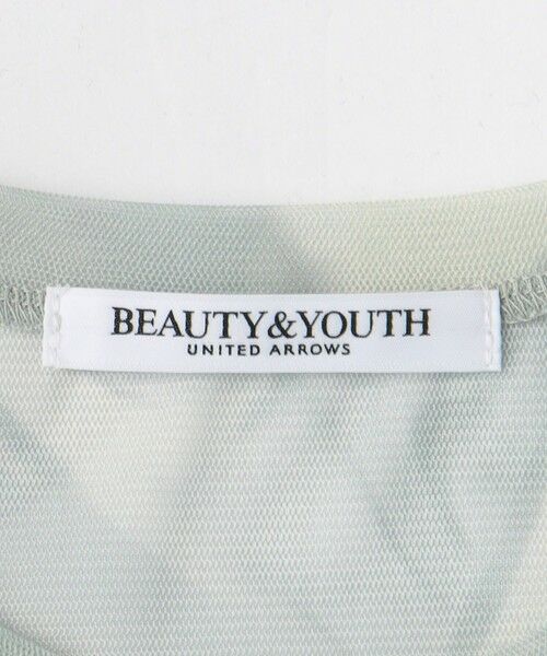 BEAUTY&YOUTH UNITED ARROWS / ビューティー&ユース ユナイテッドアローズ カットソー | シアーマーブル クルーネック カットソー | 詳細9