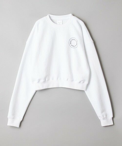 BEAUTY&YOUTH UNITED ARROWS / ビューティー&ユース ユナイテッドアローズ スウェット | 【別注】＜WAVE UNION＞クロップド スウェットプルオーバー | 詳細3