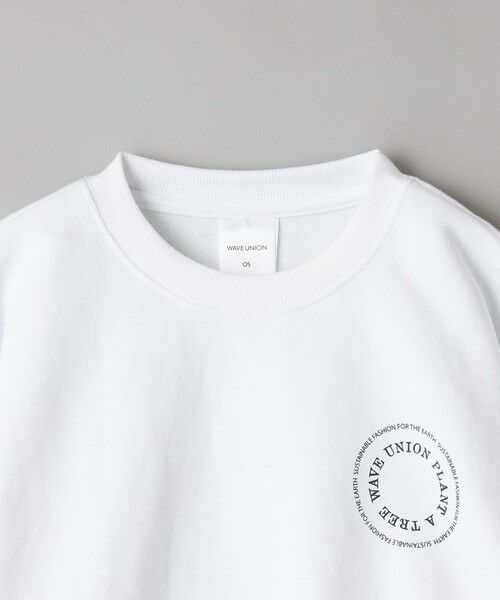 BEAUTY&YOUTH UNITED ARROWS / ビューティー&ユース ユナイテッドアローズ スウェット | 【別注】＜WAVE UNION＞クロップド スウェットプルオーバー | 詳細5