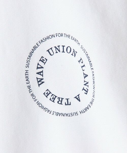 BEAUTY&YOUTH UNITED ARROWS / ビューティー&ユース ユナイテッドアローズ スウェット | 【別注】＜WAVE UNION＞クロップド スウェットプルオーバー | 詳細7